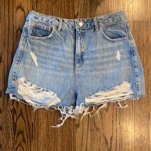 Top Shop Jean shorts